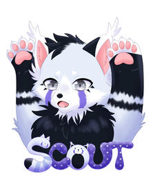 Fursona badge