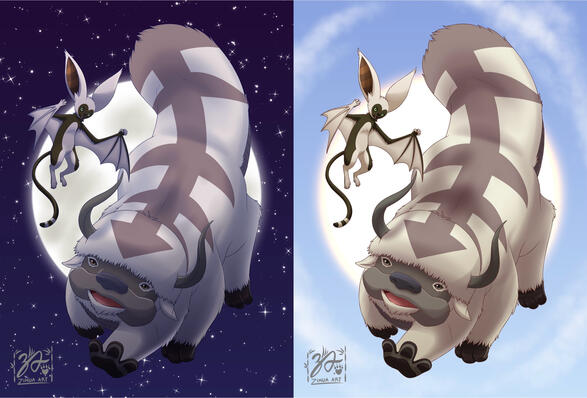 Appa & Momo holo prints Appa & Momo holo prints