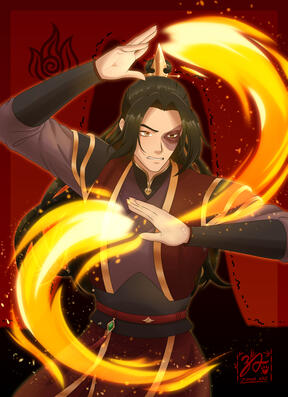 Zuko foil print Zuko foil print