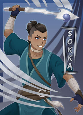 Sokka foil print Sokka foil print
