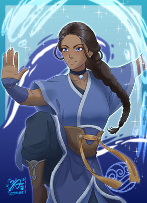 Katara foil print Katara foil print